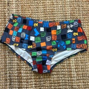 Classic Speedo swim box cut size
